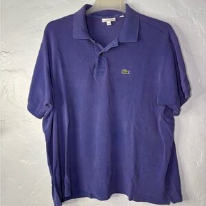 Lacoste Men's Polo Shirt in Deep Blue